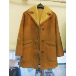 A ladies sheepskin coat