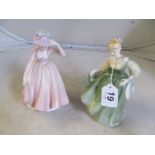 Two Royal Doulton figures