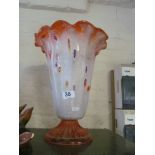 A Murano style vase.