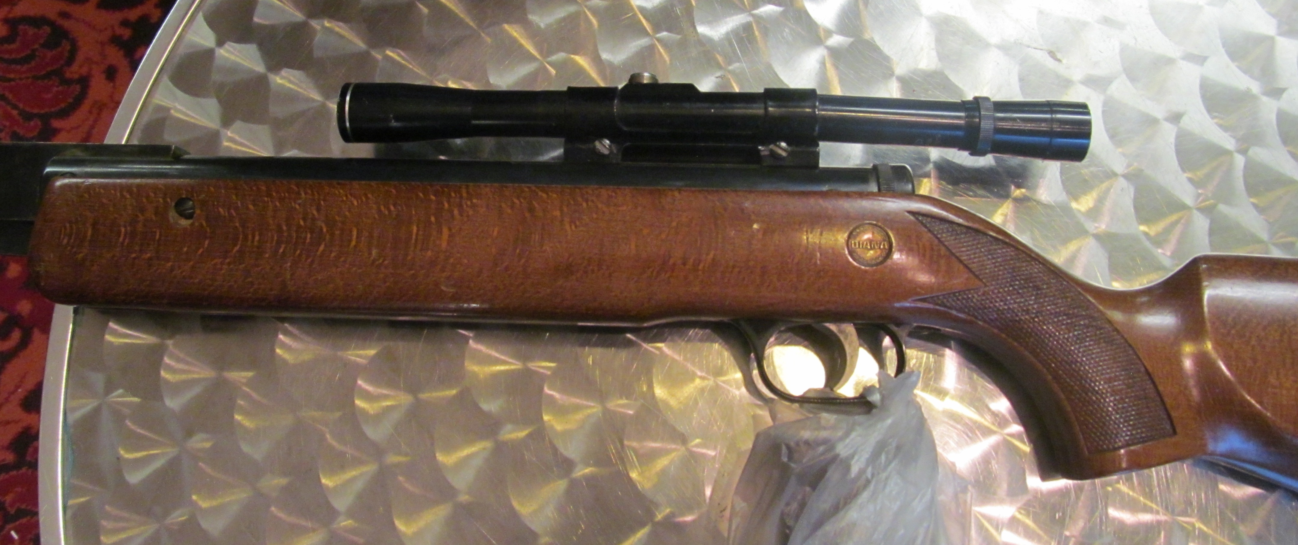 A Diana Air Rifle with scope and additional scope. - Image 3 of 7