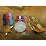Three World War Two medals