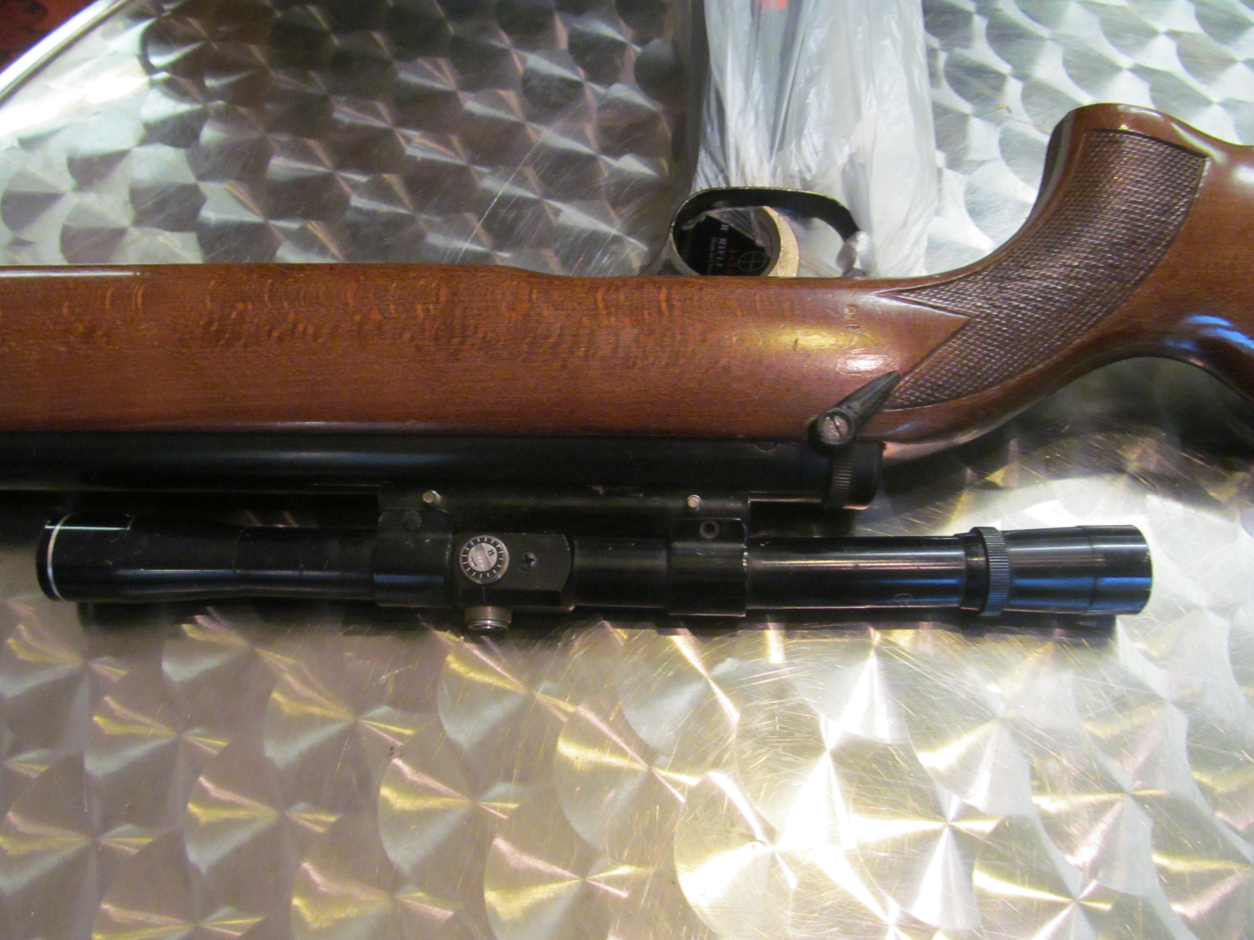 A Diana Air Rifle with scope and additional scope. - Image 6 of 7