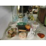 Various dressing table items