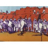 FRITZ SCHOLDER COLORED LITHOGRAPH