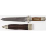 A SHEFFIELD BOWIE KNIFE WILSON SWIFT