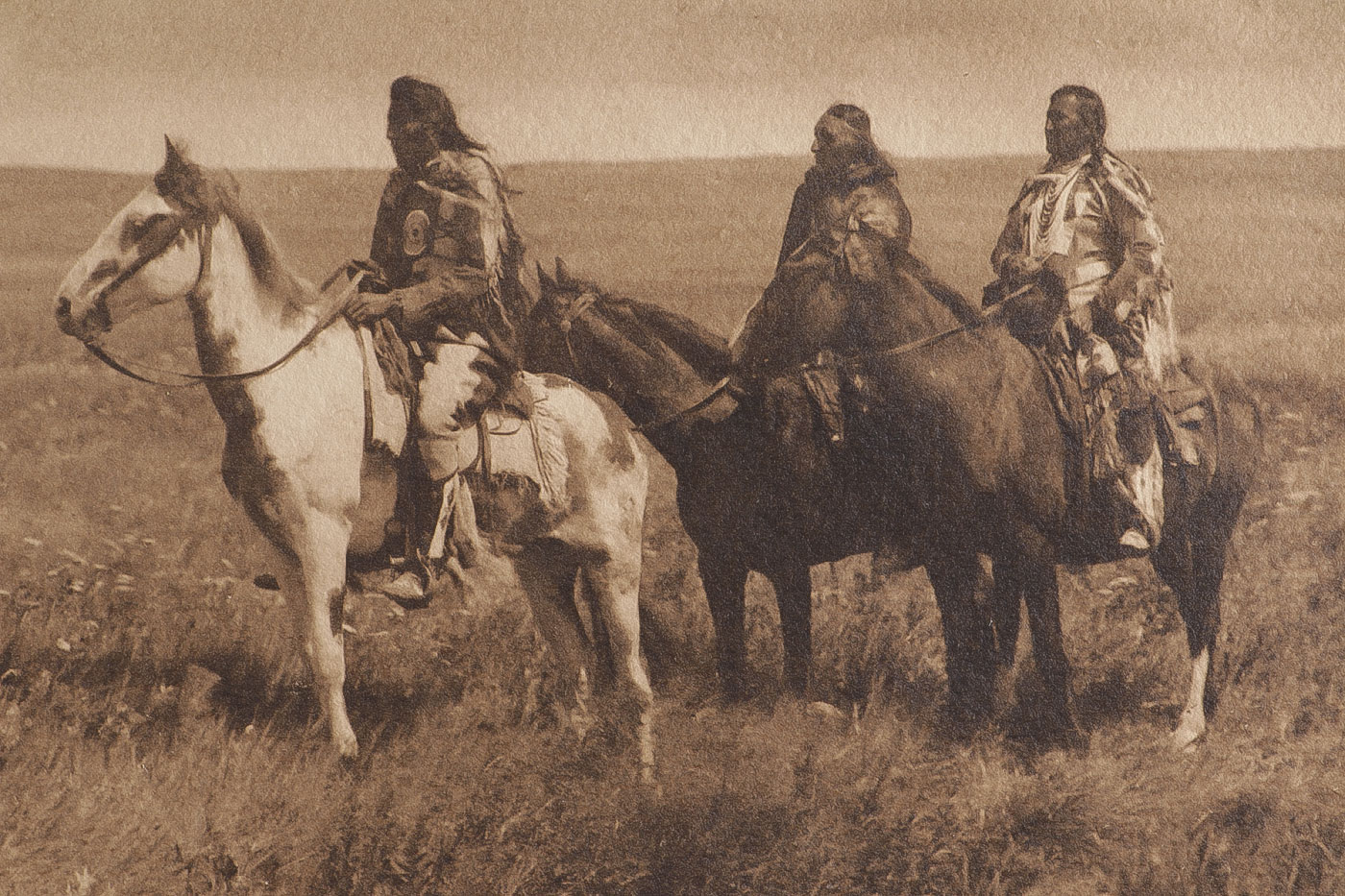 EDWARD CURTIS PLATINUM PRINT - Image 5 of 6