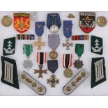 GOOD GROUP OF GERMAN WWII INSIGNIA