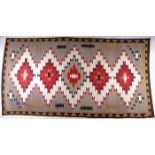 A NAVAJO ROOM SIZE GANADO RUG