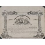 ORIGINAL JEFF DAVIS $1000 CONFEDERATE BOND