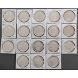 LOT OF 18 MORGAN SILVER DOLLARS