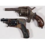 A PAIR OF BELGIAN PISTOLS