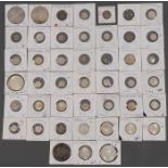 60 EUROPEAN, CANADIAN & AUSTRALIAN SILVER COINS