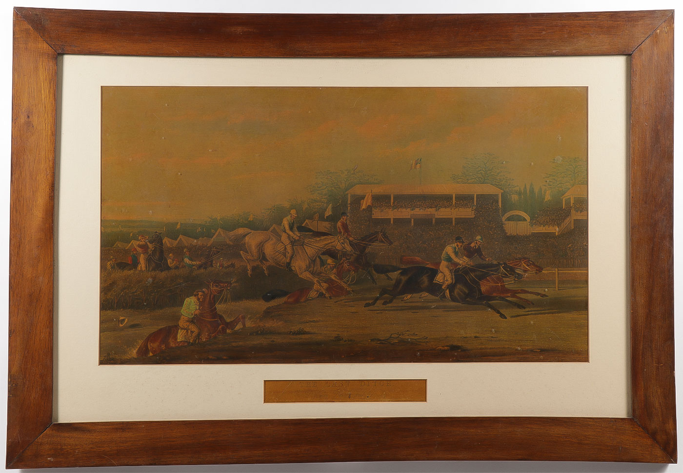 FOUR FRAMED BRITISH SPORTING PRINTS, 19TH C - Image 4 of 8