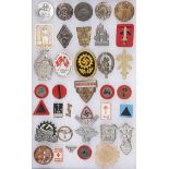 35 GERMAN 3RD REICH BADGES