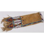 A BEADED PIPE BAG, PROBABLY 2ND HALF OF 20TH C