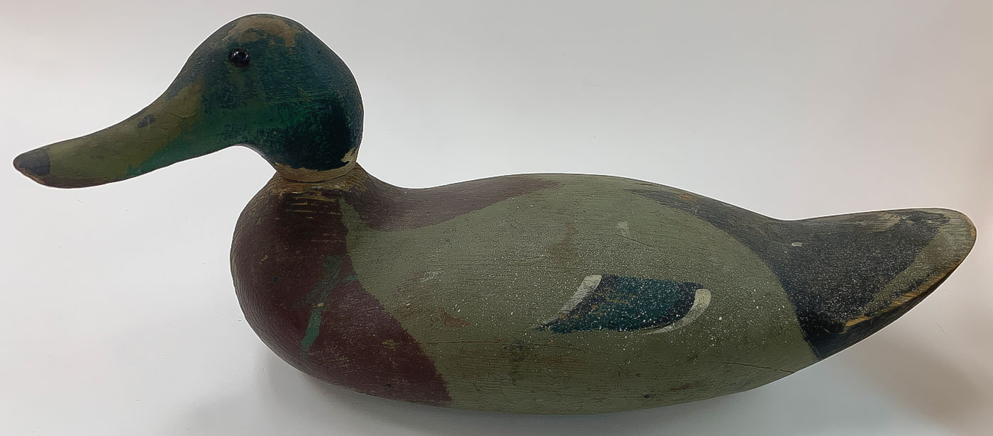 A GROUP OF NINE DUCK DECOYS - Image 12 of 12