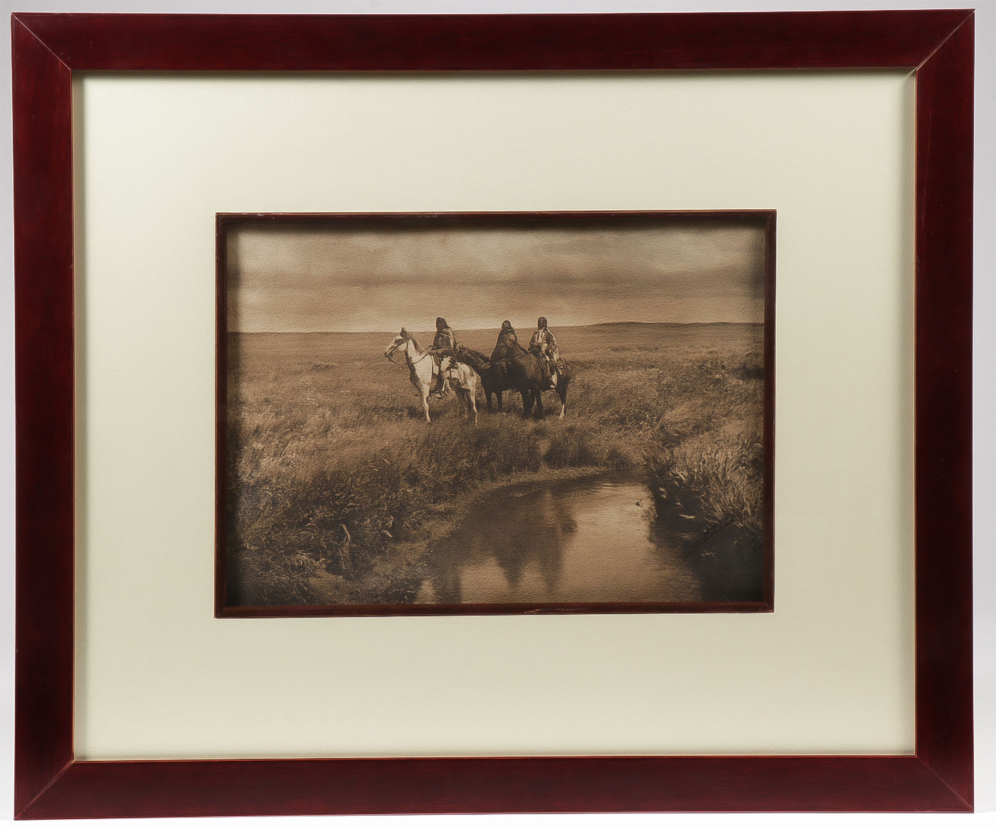 EDWARD CURTIS PLATINUM PRINT - Image 2 of 6