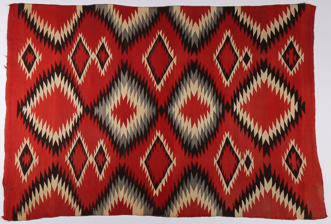 A NAVAJO TRANSITIONAL BLANKET, CIRCA 1890