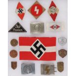 15 GERMAN WWII HITLER YOUTH INSIGNIA