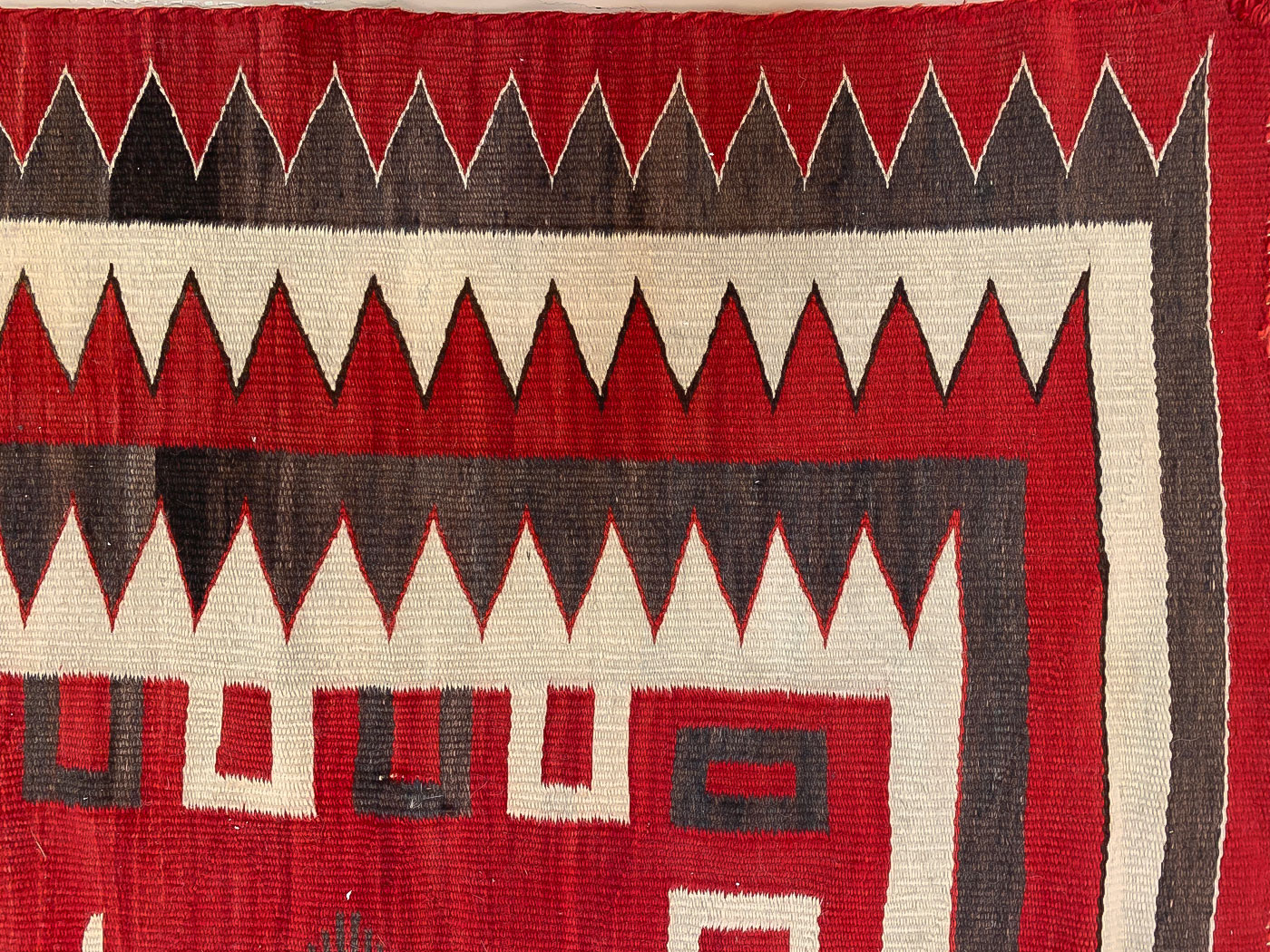 A NAVAJO RED REGIONAL RUG, C. 1935 - Image 2 of 3