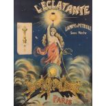 A 19TH C. FRENCH ADVERTISING POSTER