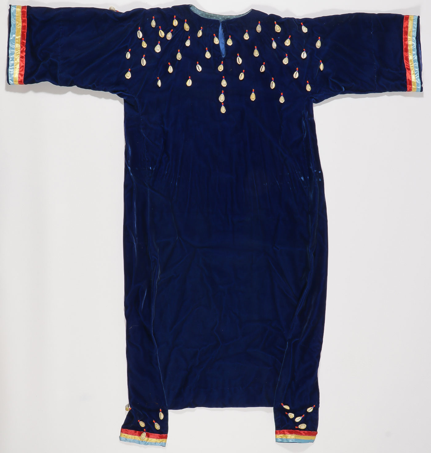 A PLAINS BEADED DRESS