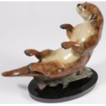 MARY REGAT BRONZE OTTER