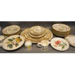 A Collection Of Indian Tree Pattern Dinner Ware, together with various other tea services and