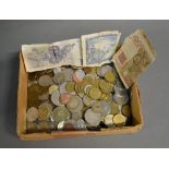 A Foreign Coin Collection, Together With Various Bank Notes