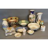 A Collection Of Ceramics To Include A Mintons Bowl, A Radford Vase and other items