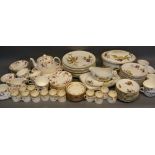A Collection Of Royal Worcester Evesham Pattern Dinnerware, together with a Crown Staffordshire