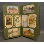 A Postcard Collection Within An Album Approximately 240 Cards including Australia, London,