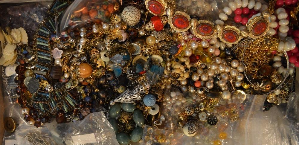 A Collection Of Costume Jewellery To Include Bracelets, Necklaces and other items