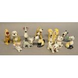 A Collection of Wade Lady and the Tramp Figures
