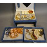 A Collection of Jewellery to include various ladies wristwatches, various brooches and other items