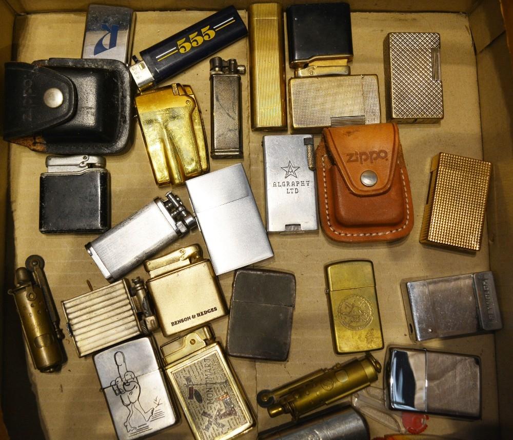 A Large Collection of Zippo Lighters, together with a collection of other similar lighters - Image 2 of 2