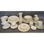 A Wedgwood Susie Cooper pattern tea service, together with a collection of other teaware and other