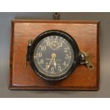 A US Navy Mark I Boat Clock bearing number 20288, 1942, made by Seth Thomas