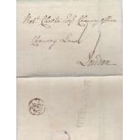 Nottinghamshire/London 1771-Wrapper Mansfield to London with 26/MR Bishopmark and SL Mansfield ** (