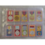 W A & A C Churchman Medals 1910 set 35/50 EX