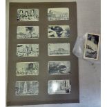 R & J Hill Ltd Crystal Palace Souvenir Cards (Varnished) 1937 set 40/$0 VG+/EX