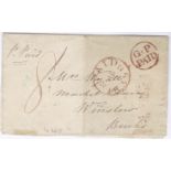 London General Post Instructional - Crown, Plain design, W L168 in large first wrapper; G.P./Paid