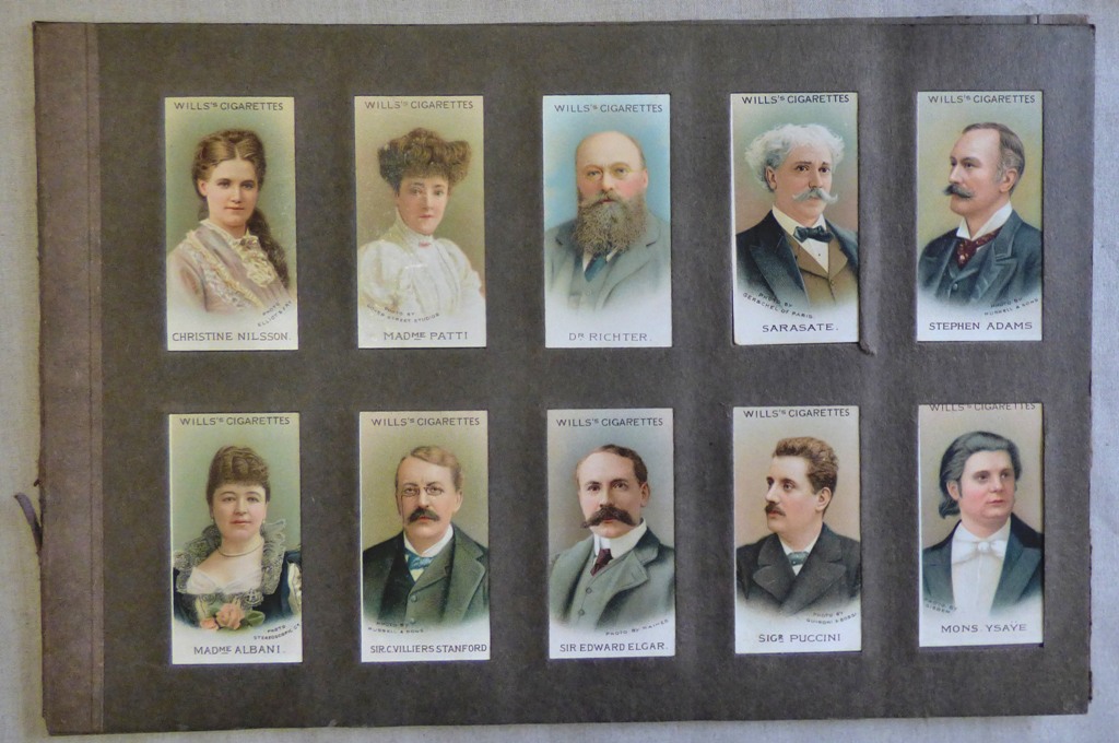 W D & H O Wills Ltd Musical Celebrities 1912 set 50/50 EX