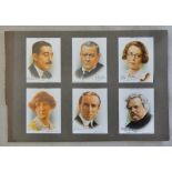 W D & H O Wills Ltd Famous British Authors 1937 set L40/40 EX