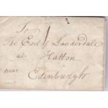 Scotland 1775- (March 1st) EL to the Earl of Launderdale of Hatton, near Edinburgh with Bishop0 Mark