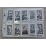 W D & H O Wills Transvaal Series (White Border) 1901 approx 100+ cards VG/EX