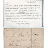 Wales/London 1799-EL from New Inn, Elynndwydwy to Kings Messenger/Bon St Runner, Holborn, SL