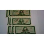 Cuba 1965-1988-10 Pesos -'Spigment' UNC - 12 dates