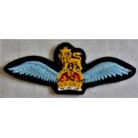 British WWII Glider Pilots Cloth Wings, an excellent patch.