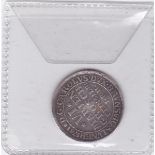 Germany (Brunswick Wolfenbuttel) 1761 IBH 6 marieneroschen (1/16) Thaler KM872 VF slight bend,